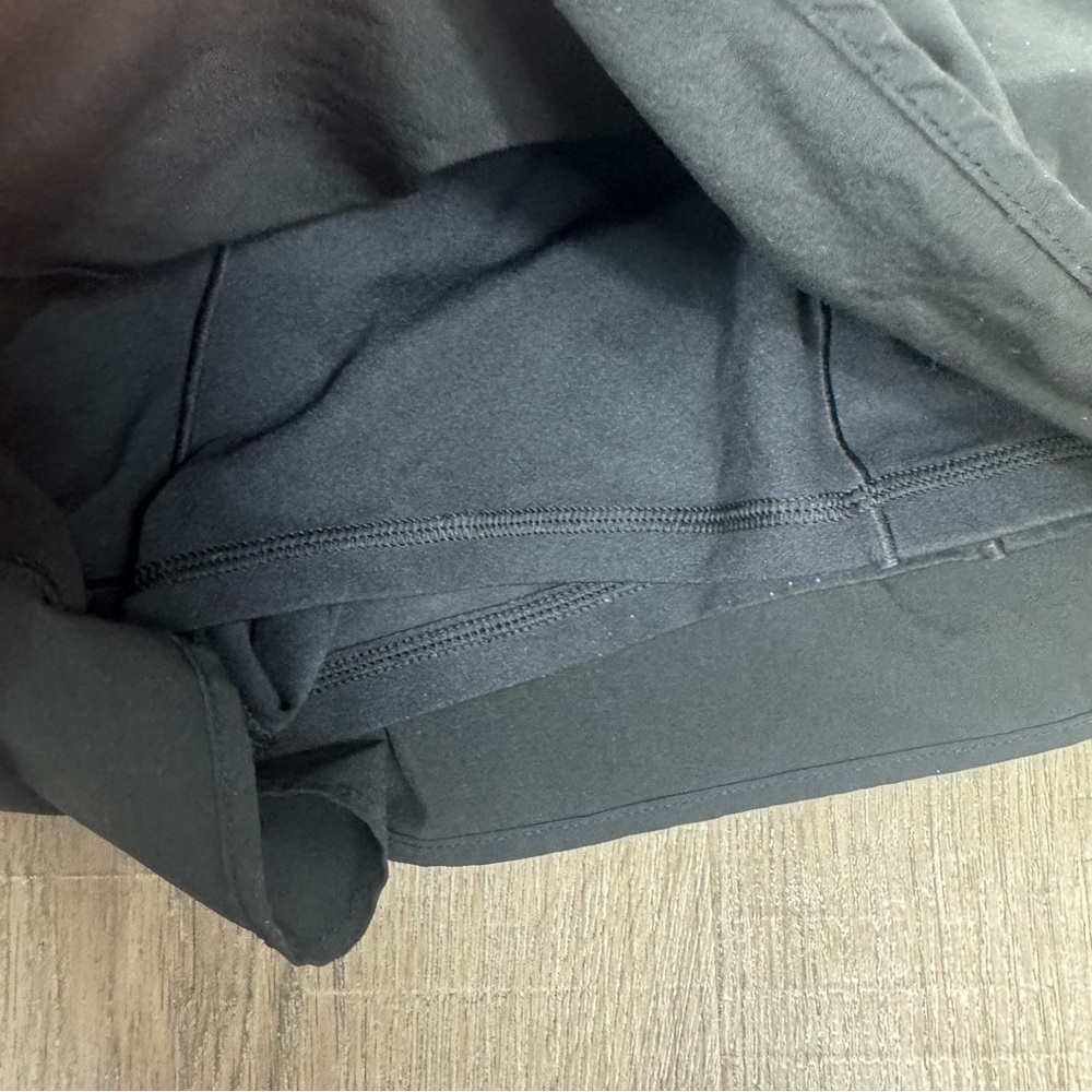 Aerie Crossover Flowy Shorts Black Size Medium High Rise Athletic Lounge - Picture 5 of 8